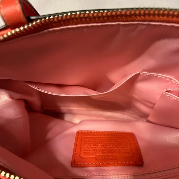 Coach Red Tote Bag - Picture 11 of 15